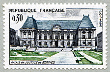 Image du timbre Palais de Justice de Rennes