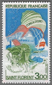 Image du timbre Saint-FlorentConca d'Oro Patrimonio