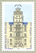 Image du timbre Le télégraphe de Chappe