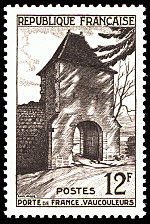 Image du timbre Porte de France à Vaucouleurs