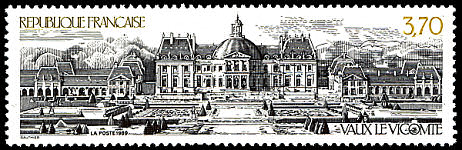 Image du timbre Château de Vaux le Vicomte
