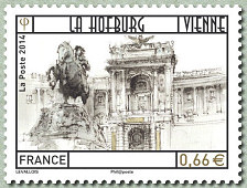 Image du timbre La Hofburg