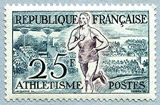 Image du timbre Athlétisme