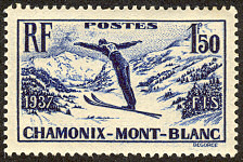 Image du timbre Chamonix-Mont-Blanc  F.I.S.