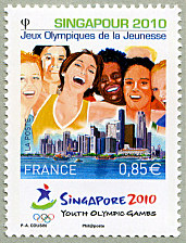 Image du timbre Singapour 2010 - Jeux Olympiques de la Jeunesse-Singapore 2010 - Youth Olympic Games