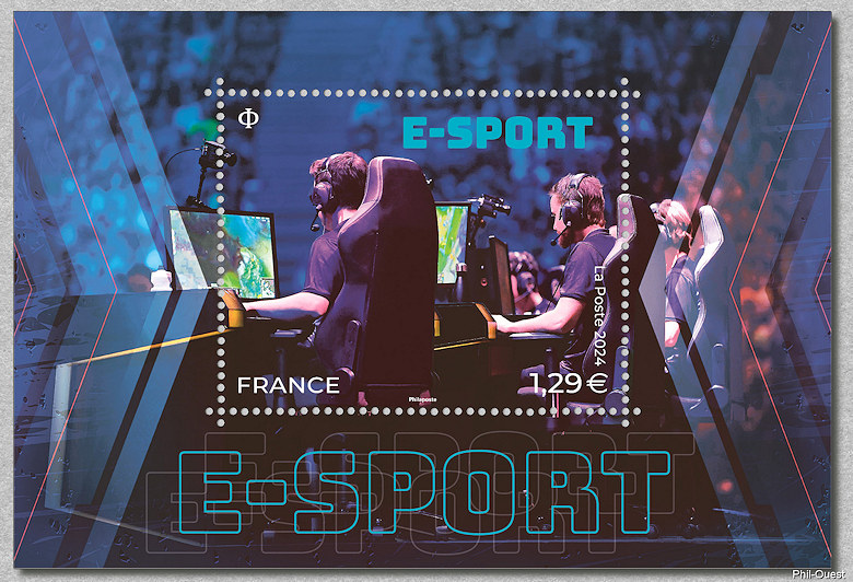 Image du timbre e-sport